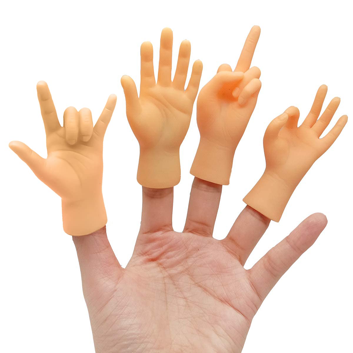 Foto 4 pulgar | Miniatura Finger Puppets Aqkilo  Tiny Hands, 8 Piezas - Venta Internacional.