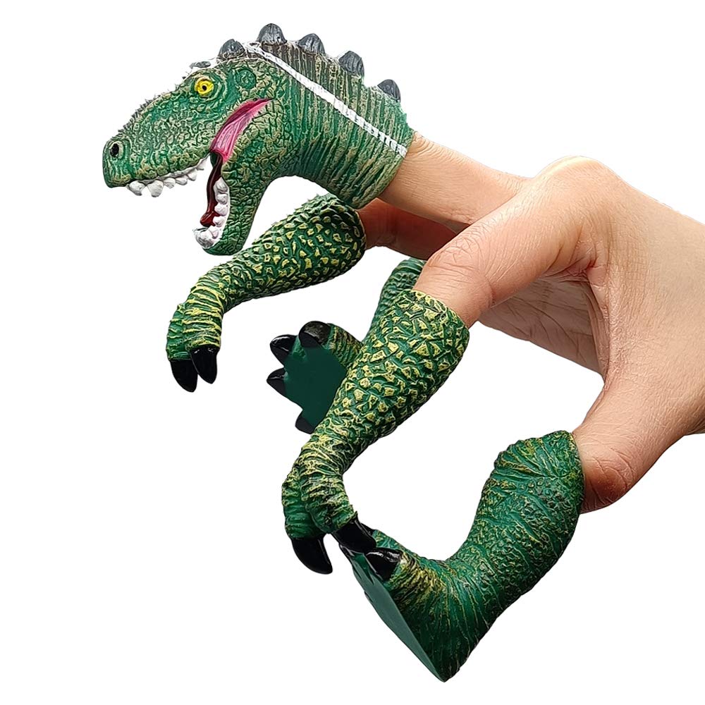 Foto 3 pulgar | Set De Marionetas Con Dedos Aqkilo, Dinosaurio, Ardilla Y Unicornio Para Niños - Venta Internacional.