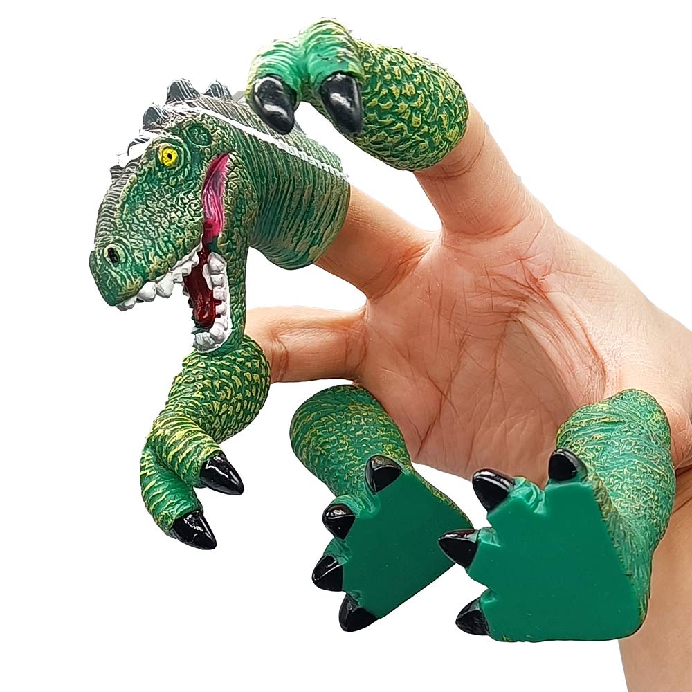 Foto 4 pulgar | Set De Marionetas Con Dedos Aqkilo, Dinosaurio, Ardilla Y Unicornio Para Niños - Venta Internacional.