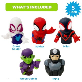 Foto 2 | Set De Marionetas Con Dedos Ginsey Spidey Y Sus Increíbles Amigos - Venta Internacional.
