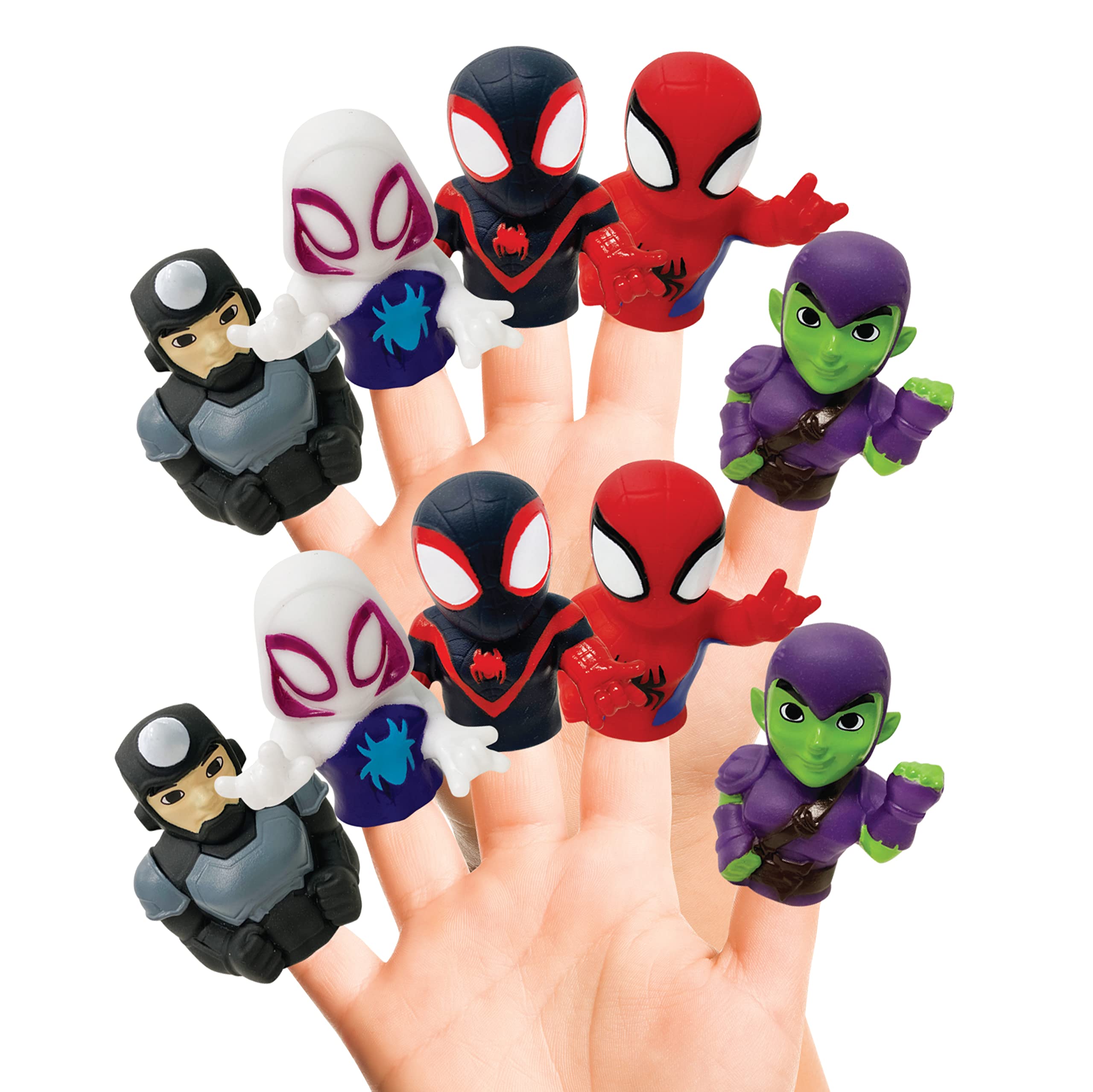 Set De Marionetas Con Dedos Ginsey Spidey Y Sus Increíbles Amigos - Venta Internacional.