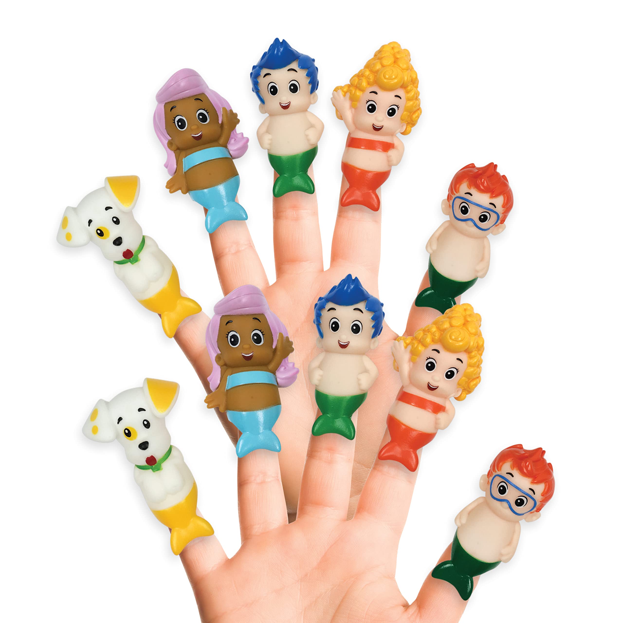 Foto 2 pulgar | Set De Marionetas Nickelodeon Bubble Guppies, 10 Piezas - Venta Internacional.