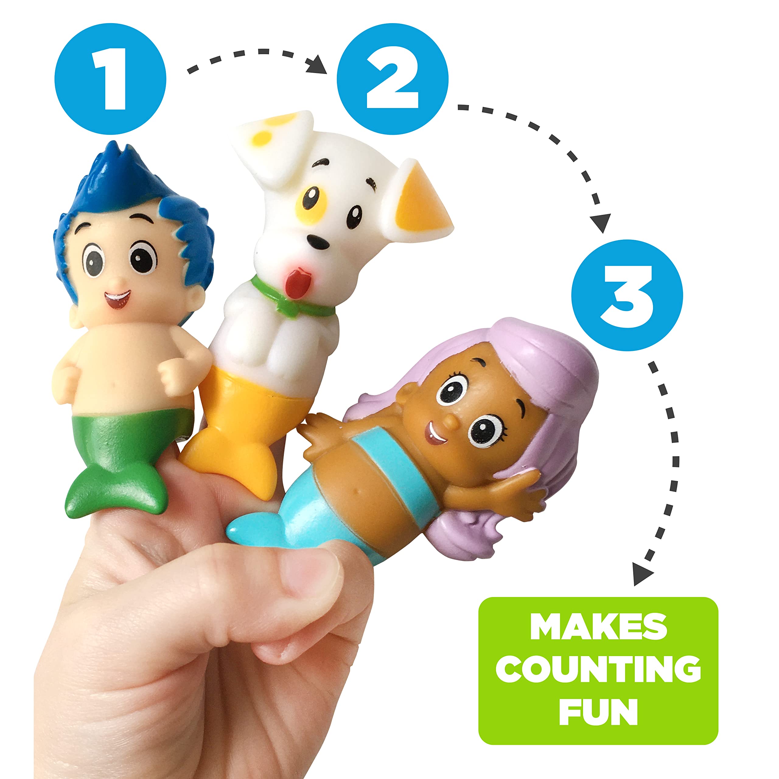 Foto 7 pulgar | Set De Marionetas Nickelodeon Bubble Guppies, 10 Piezas - Venta Internacional.