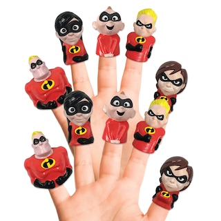 Foto 1 | Finger Puppets Disney Incredibles, 10 Piezas, Juguetes De Baño Y Fiesta - Venta Internacional.