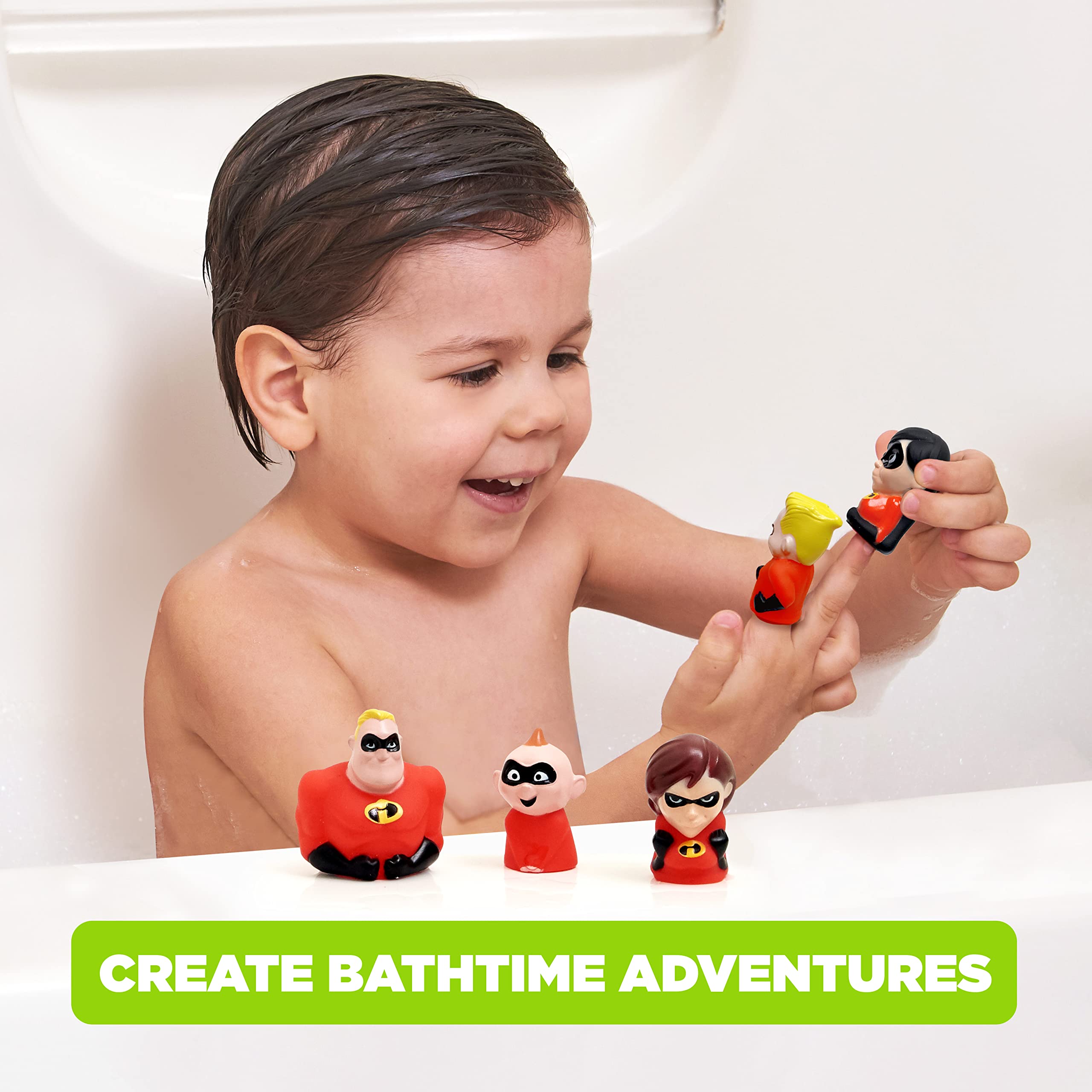 Foto 4 pulgar | Finger Puppets Disney Incredibles, 10 Piezas, Juguetes De Baño Y Fiesta - Venta Internacional.