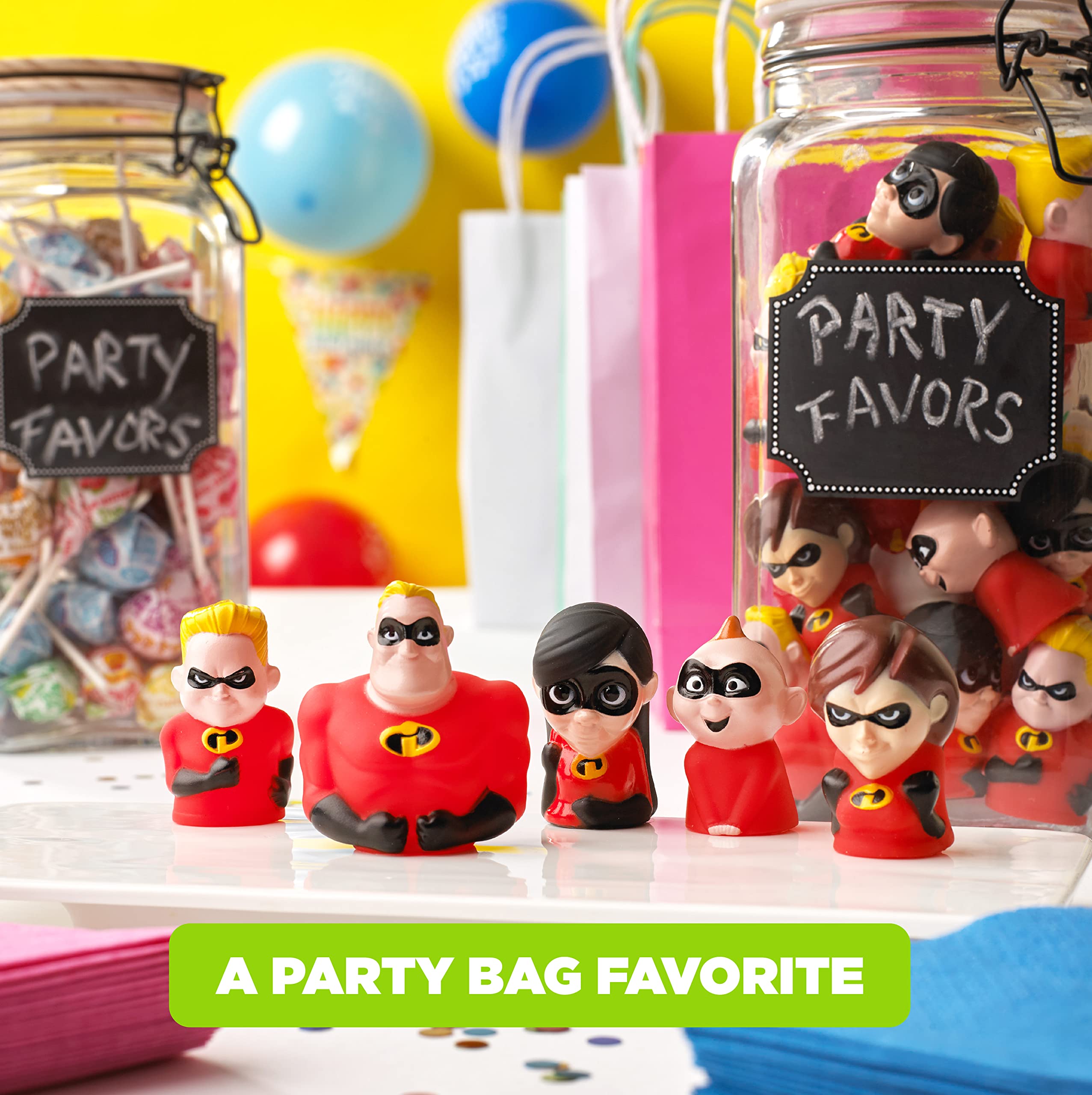 Foto 6 pulgar | Finger Puppets Disney Incredibles, 10 Piezas, Juguetes De Baño Y Fiesta - Venta Internacional.