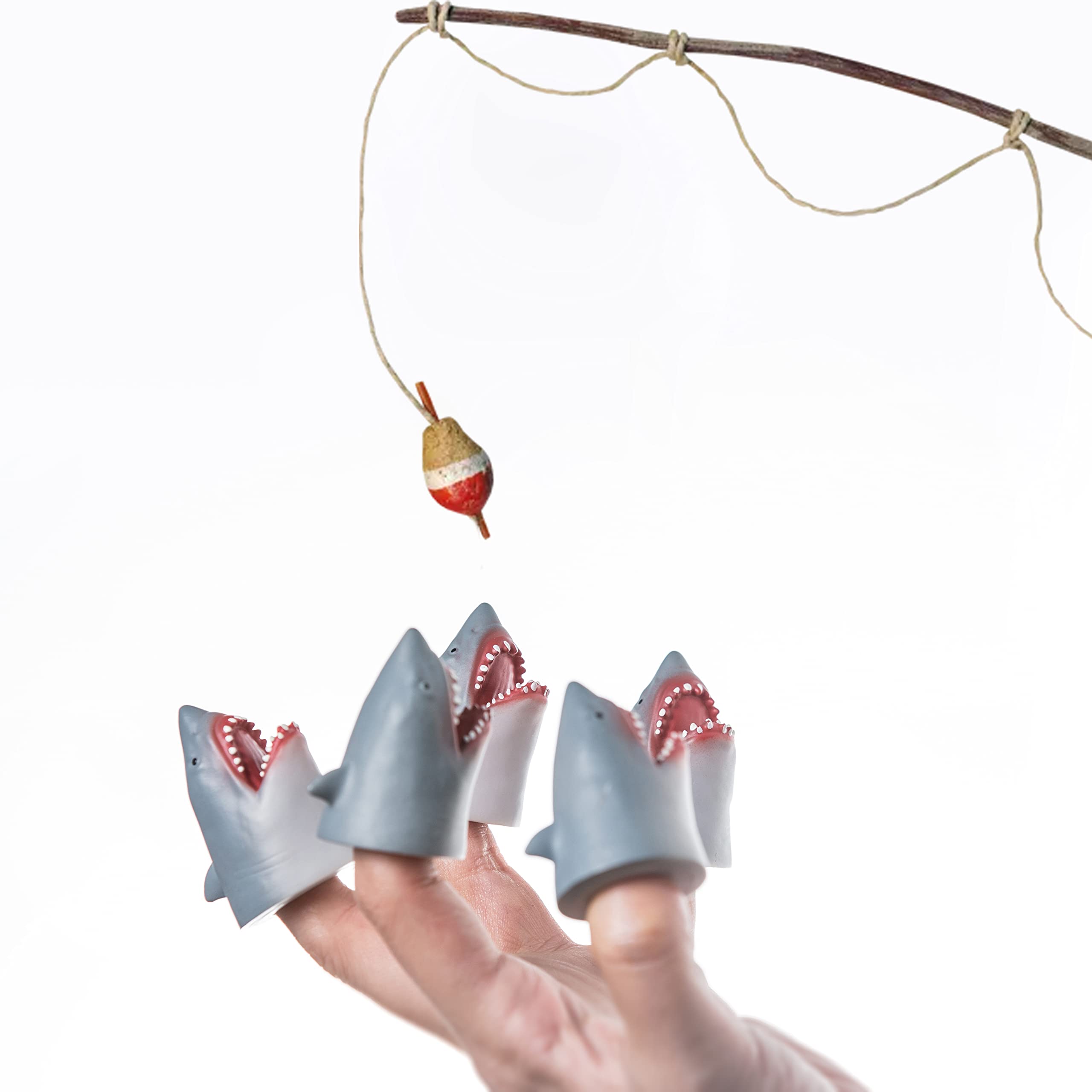 Foto 4 pulgar | Set De Marionetas Aqkilo Shark, 5 Piezas, Para Niños Y Adultos - Venta Internacional.