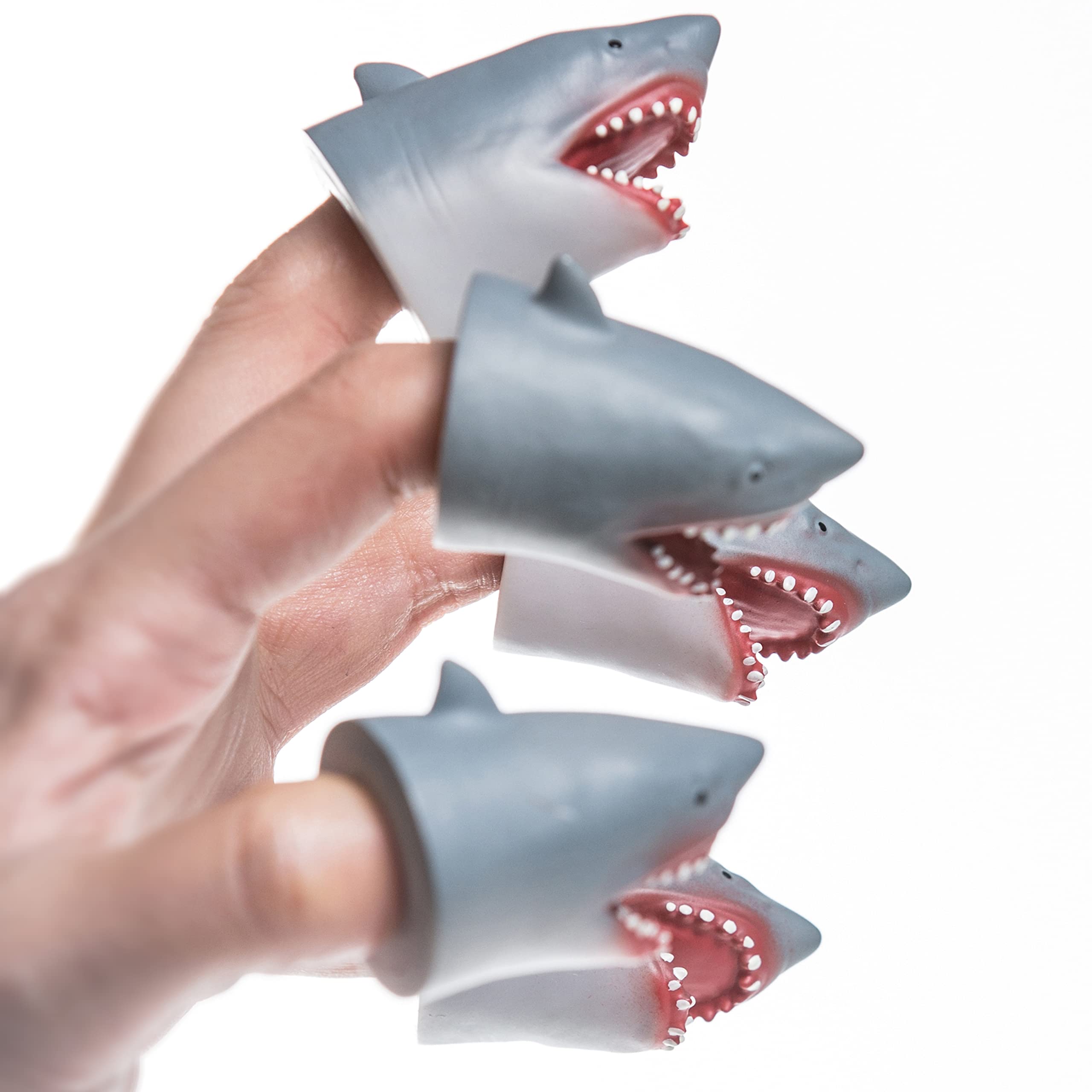 Foto 6 | Set De Marionetas Aqkilo Shark, 5 Piezas, Para Niños Y Adultos - Venta Internacional.