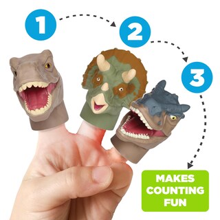 Foto 6 | Títeres de Dedos Universal Jurassic World 10 Piezas - Venta Internacional