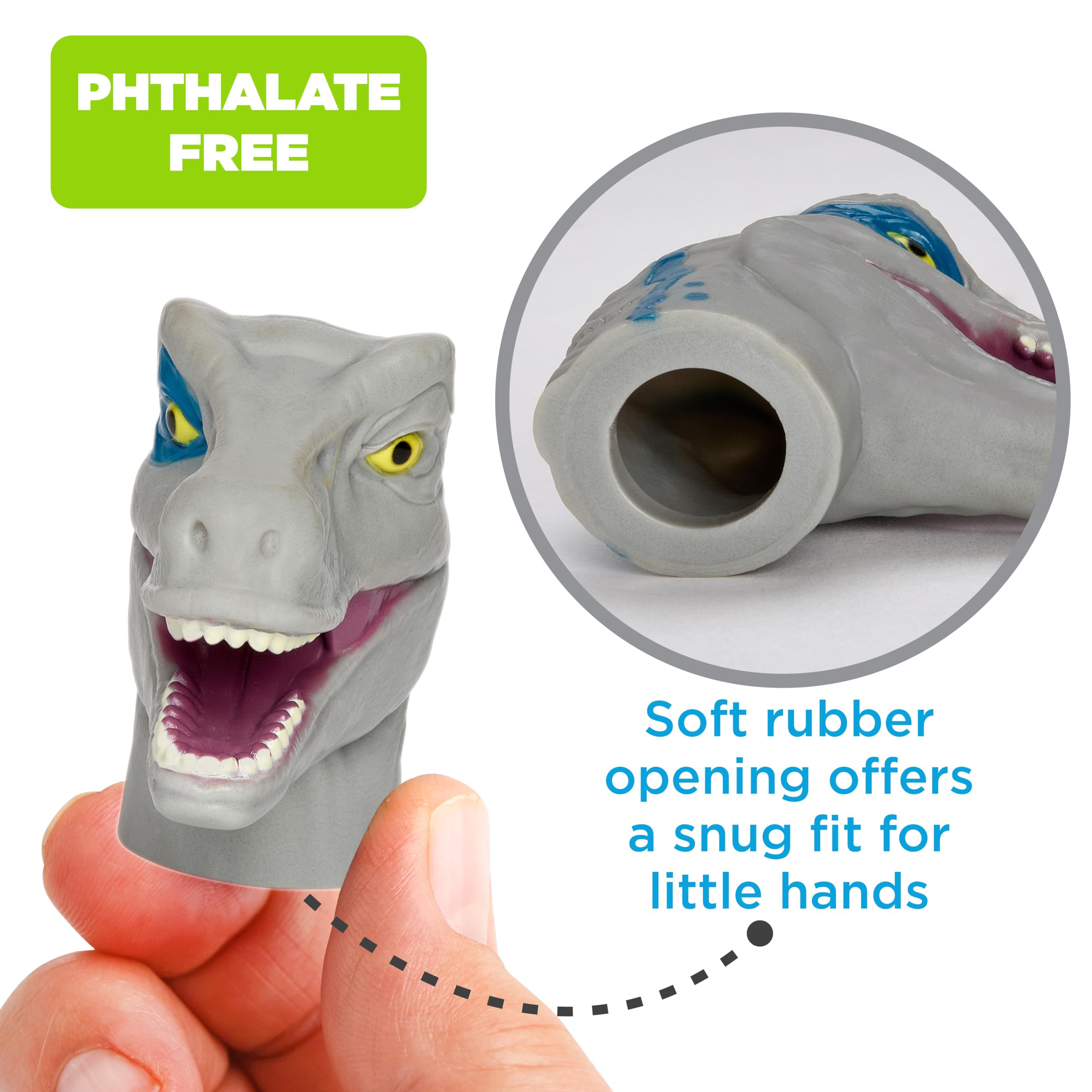 Foto 8 pulgar | Títeres de Dedos Universal Jurassic World 10 Piezas - Venta Internacional