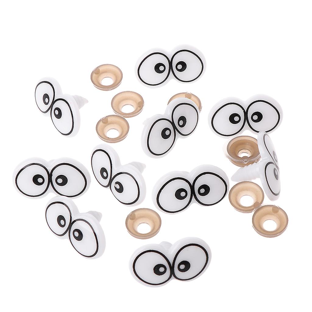 Foto 2 | Venta Internacional - Safety Eyes De Plástico Para Muñecos Y Títeres De Juguete, 10 Unidades