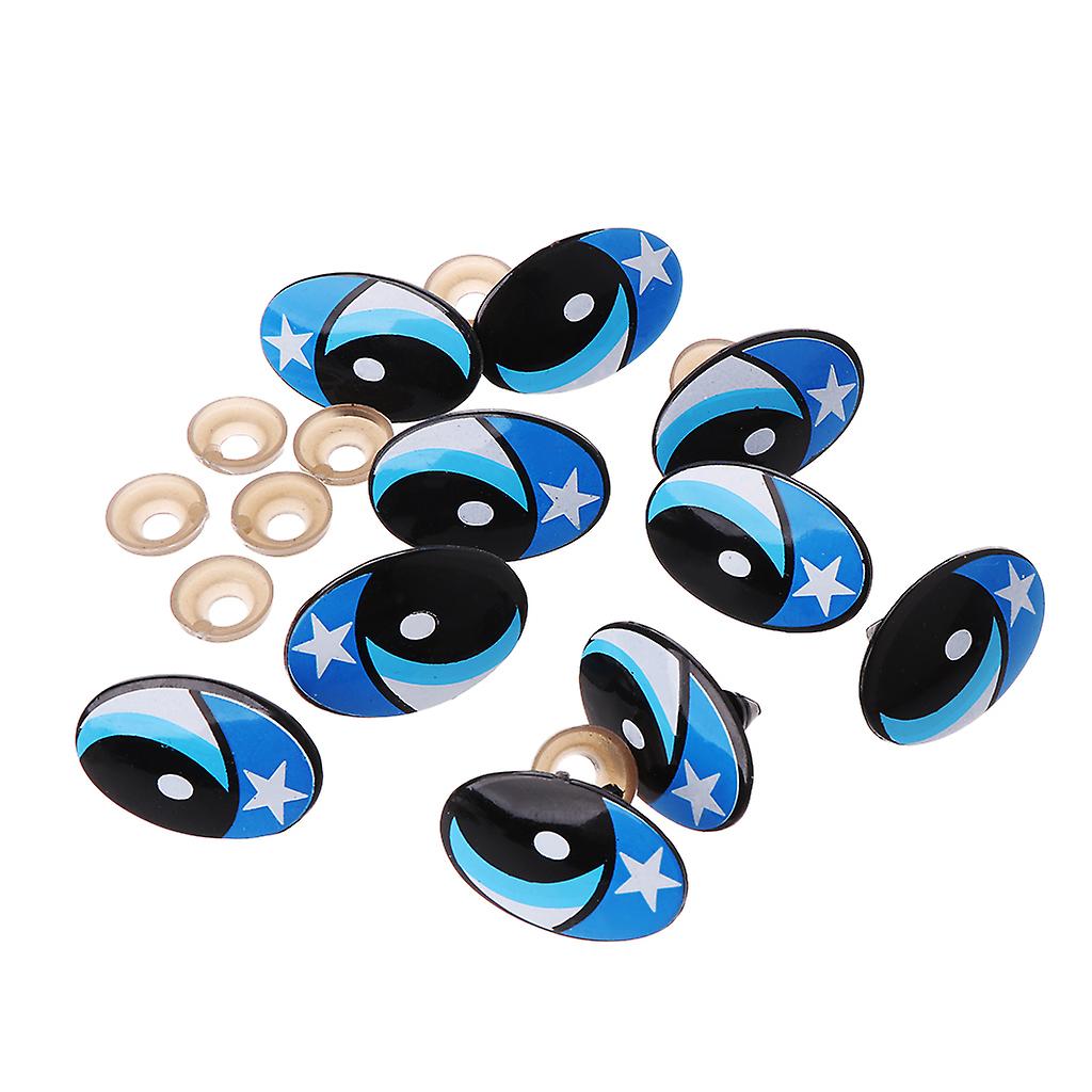 Foto 5 pulgar | Venta Internacional - Safety Eyes De Plástico Para Muñecos Y Títeres De Juguete, 10 Unidades