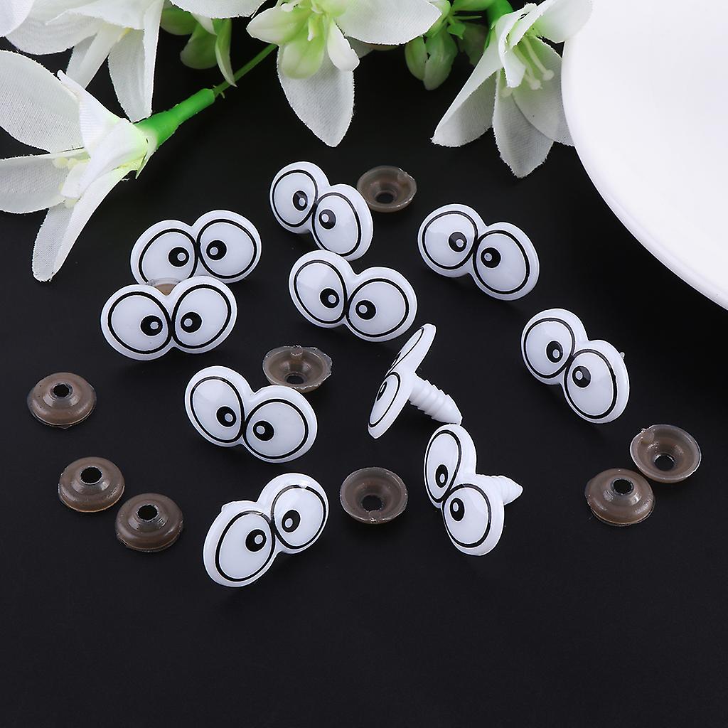 Foto 6 pulgar | Venta Internacional - Safety Eyes De Plástico Para Muñecos Y Títeres De Juguete, 10 Unidades