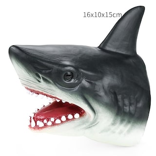 Foto 3 | Venta Internacional - Peluche Con Forma De Marioneta Con Forma De Tiburón Para Niños Y Decoración De Tartas