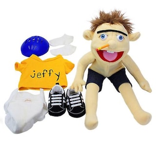 Foto 4 | Venta Internacional - Peluche Jeffy Cosplay Con Sombrero De Jeffy, Marioneta De Mano, 58 Cm