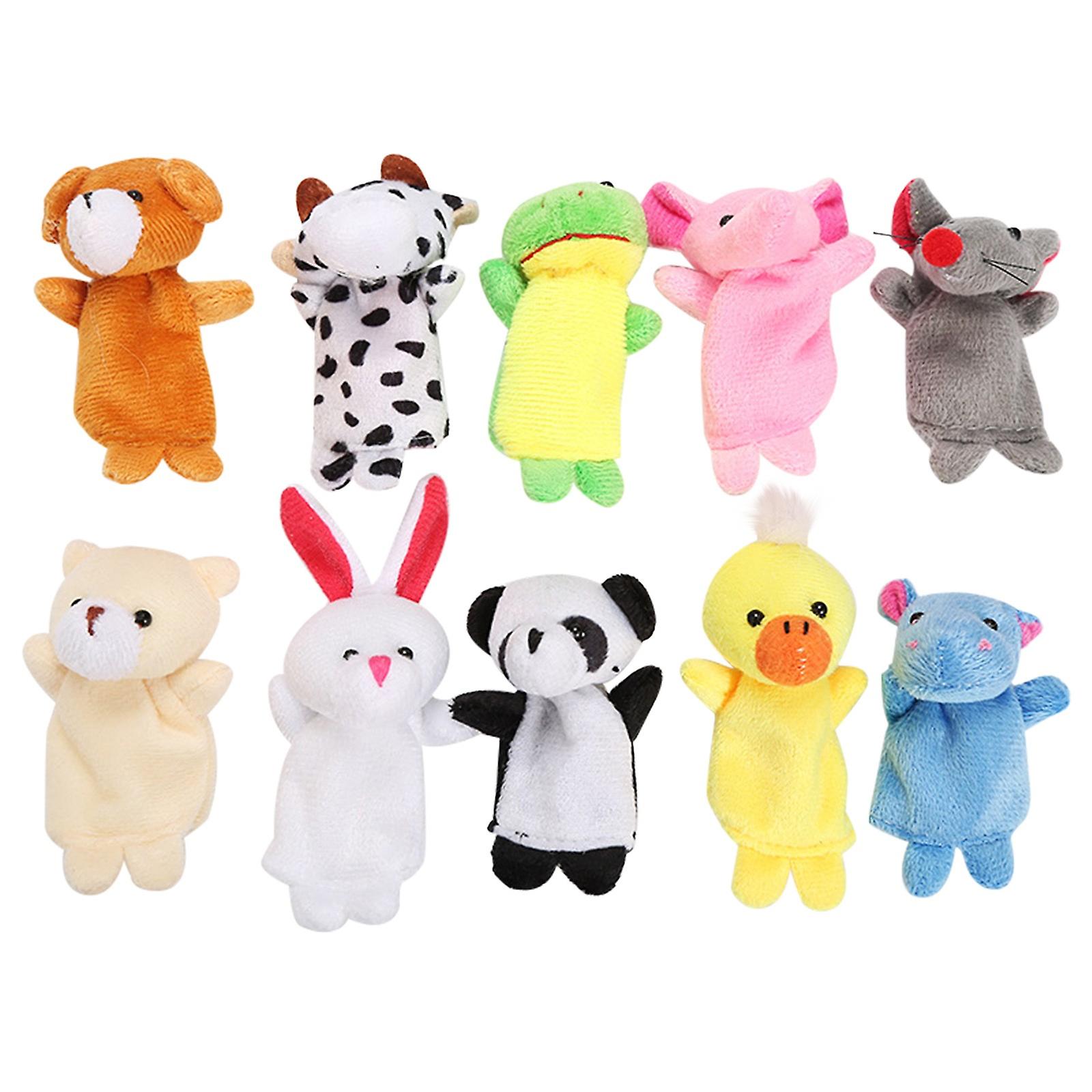 Foto 2 pulgar | Venta Internacional - Juego De 10 Muñecos De Peluche Con Forma De Tierno Animal De Terciopelo