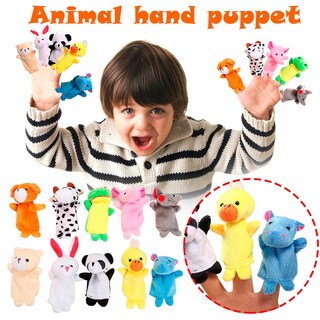 Foto 2 | Venta Internacional - Juego De 10 Muñecos De Peluche Con Forma De Tierno Animal De Terciopelo