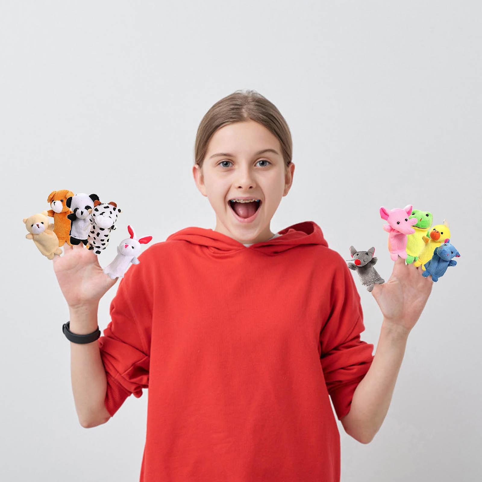 Foto 6 pulgar | Venta Internacional - Juego De 10 Muñecos De Peluche Con Forma De Tierno Animal De Terciopelo