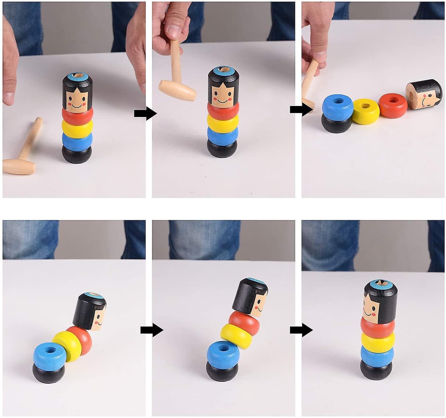 Foto 6 pulgar | Venta Internacional - Juguete Mágico De Madera Para Hombre, Marioneta, Para Magia Escénica