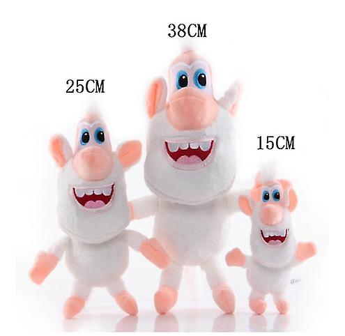 Venta Internacional - Muñeca De Peluche Con Forma De Marioneta Booba-buba, Cerdo Blanco, 15 Cm, 25 Cm