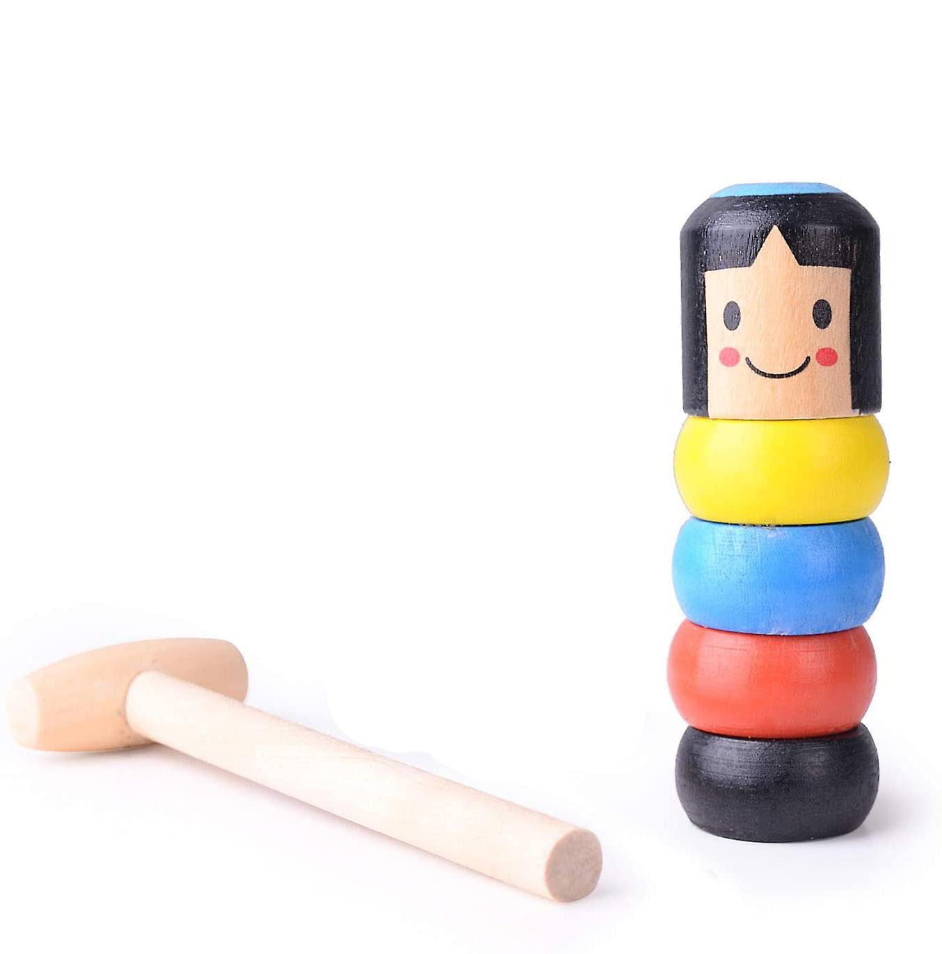 Foto 3 pulgar | Venta Internacional - Marionetas Mágicas De Juguete De Hombre De Madera Para Halloween Y Navidad