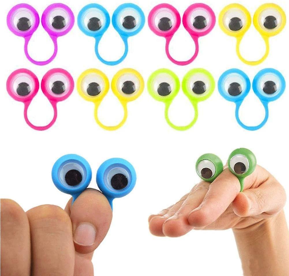 Foto 4 pulgar | Venta Internacional - Anillo Con Forma De Globo Ocular Finger Puppets, 25 Unidades, Eye Monster, Fiesta Infantil
