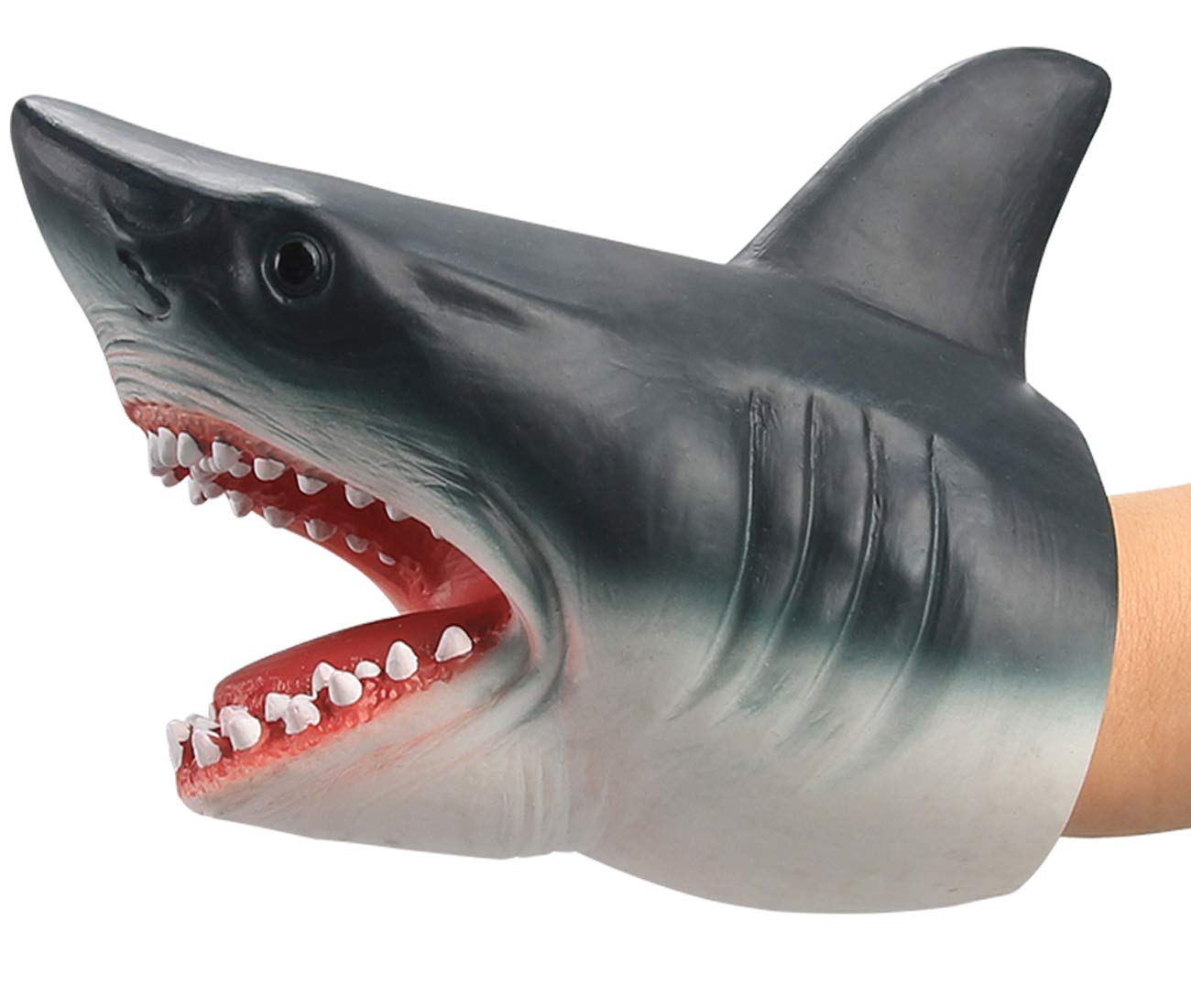 Foto 2 pulgar | Marioneta De Mano Gemini&genius Shark Para Niños, De Goma, 16,5 Cm - Venta Internacional.