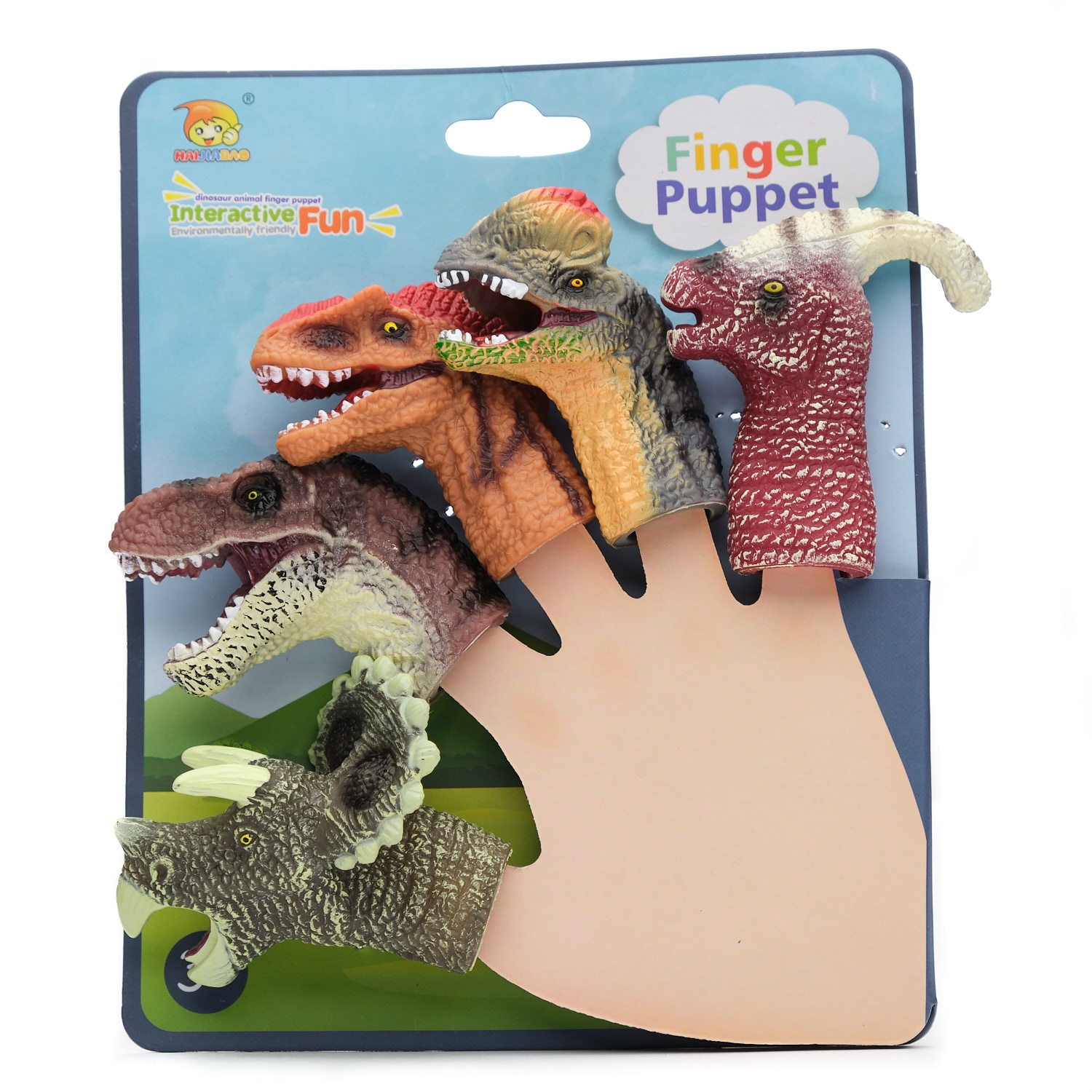 Set De Dinosaurios Finger Puppets para Niños Mayores De 3 Años - Venta Internacional