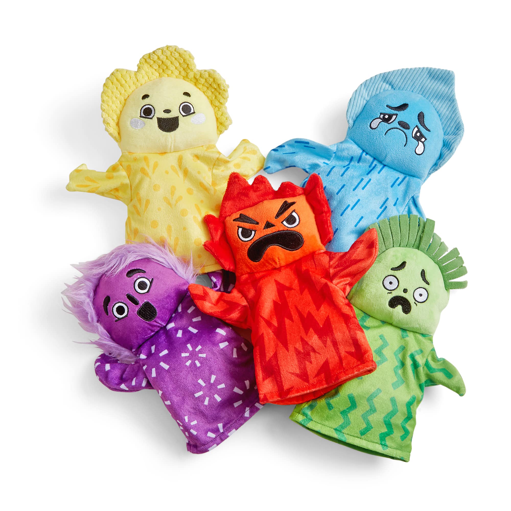 Hand Puppets Hand2mind Feelings Family Para Niños De 4 A 8 Años - Venta Internacional.