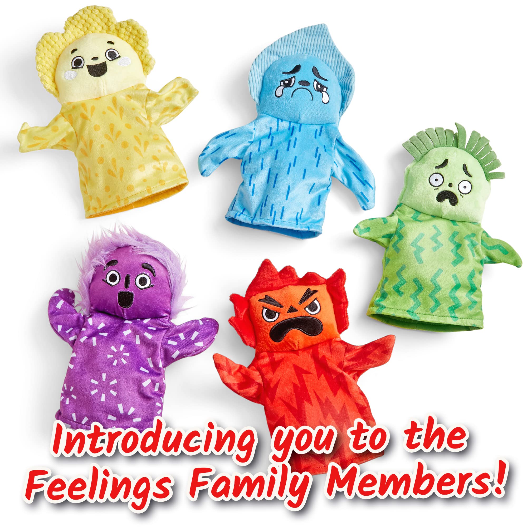 Foto 2 | Hand Puppets Hand2mind Feelings Family Para Niños De 4 A 8 Años - Venta Internacional.