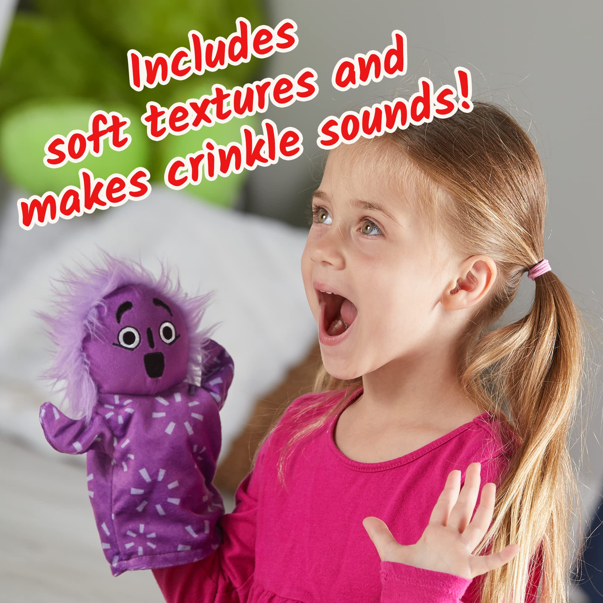 Foto 6 | Hand Puppets Hand2mind Feelings Family Para Niños De 4 A 8 Años - Venta Internacional.