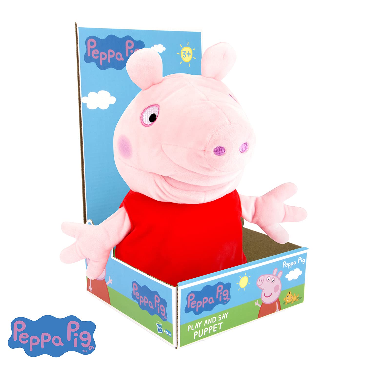 Foto 5 pulgar | Puppet Wowwee Peppa Pig Peppa Pig Con Peluche Sound Soft - Venta Internacional.