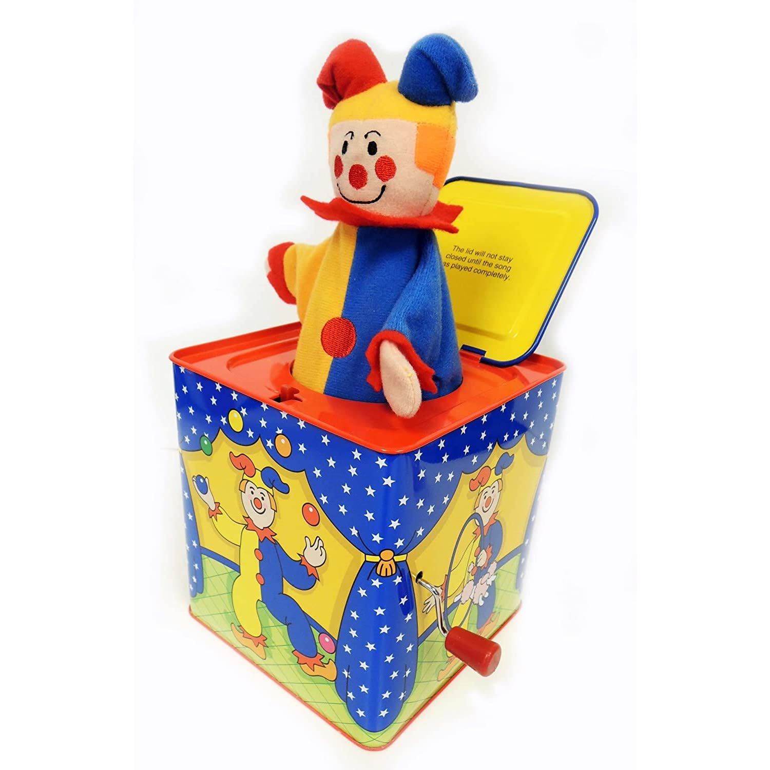 Toy Schylling Jester Jack In The Box Con Marioneta De Peluche - Venta Internacional.