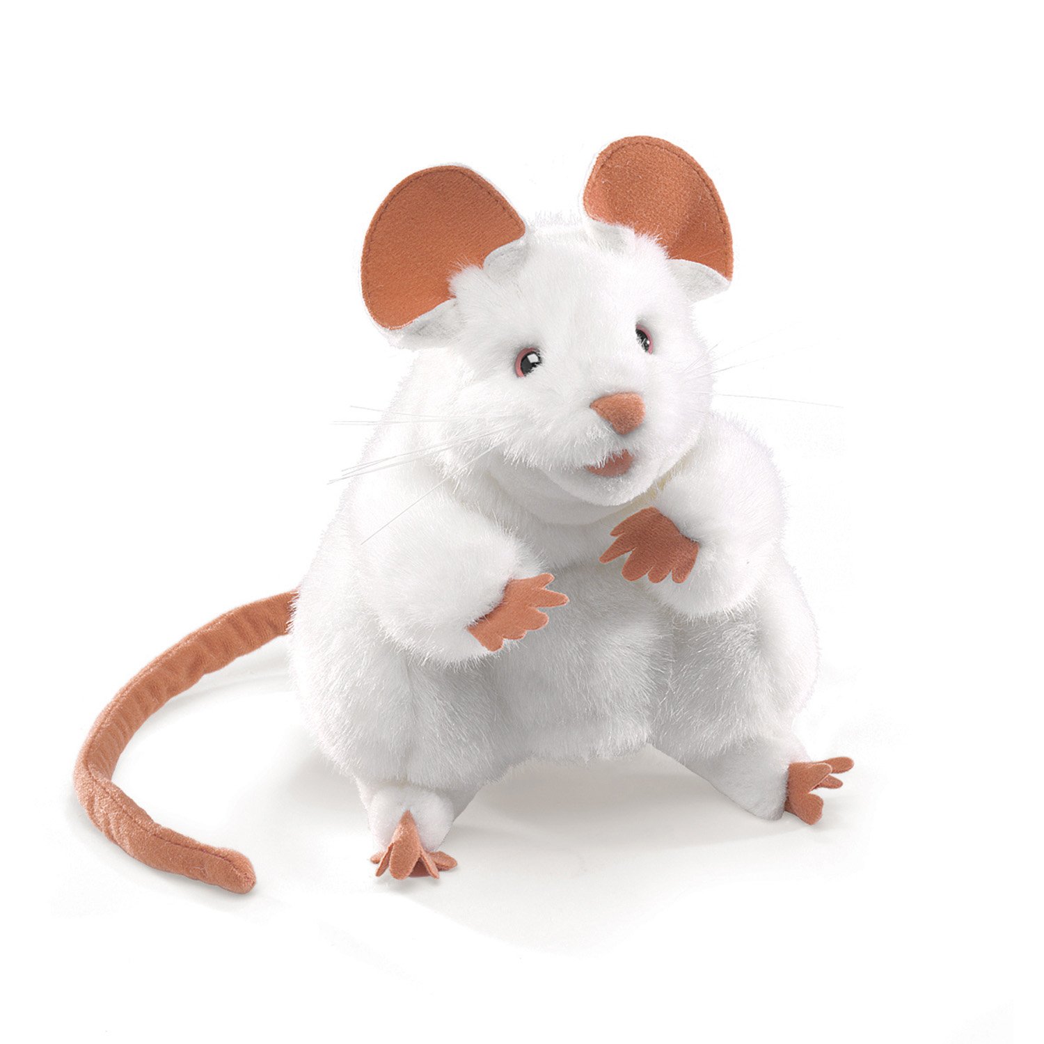 Foto 1 | Marioneta De Mano Folkmanis Mouse Blanca - Venta Internacional.