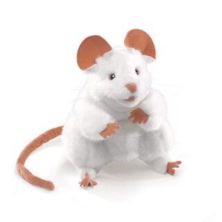 Foto 1 | Marioneta De Mano Folkmanis Mouse Blanca - Venta Internacional.