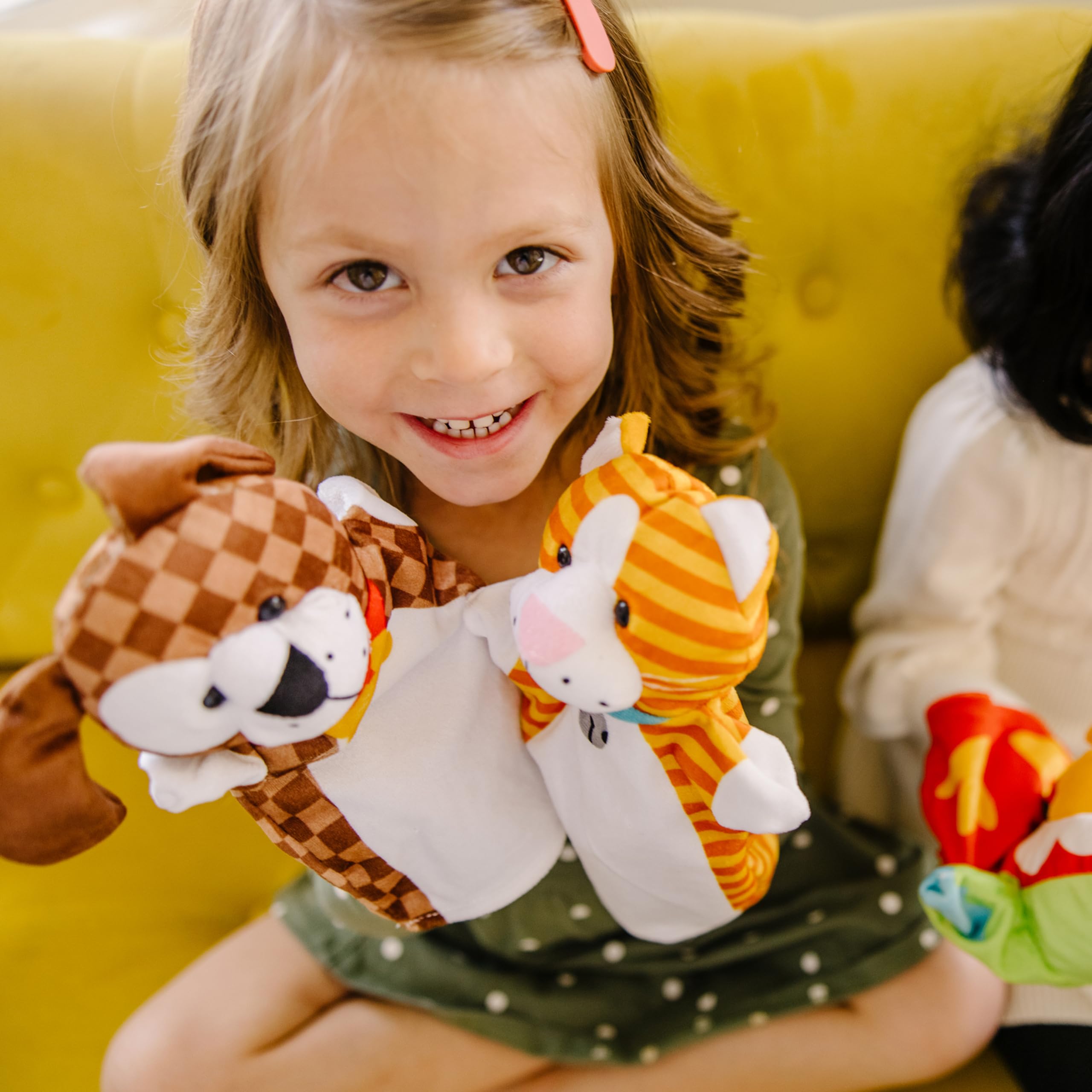 Foto 6 pulgar | Marionetas De Mano Melissa & Doug Playful Pets, Juego De 4 - Venta Internacional.