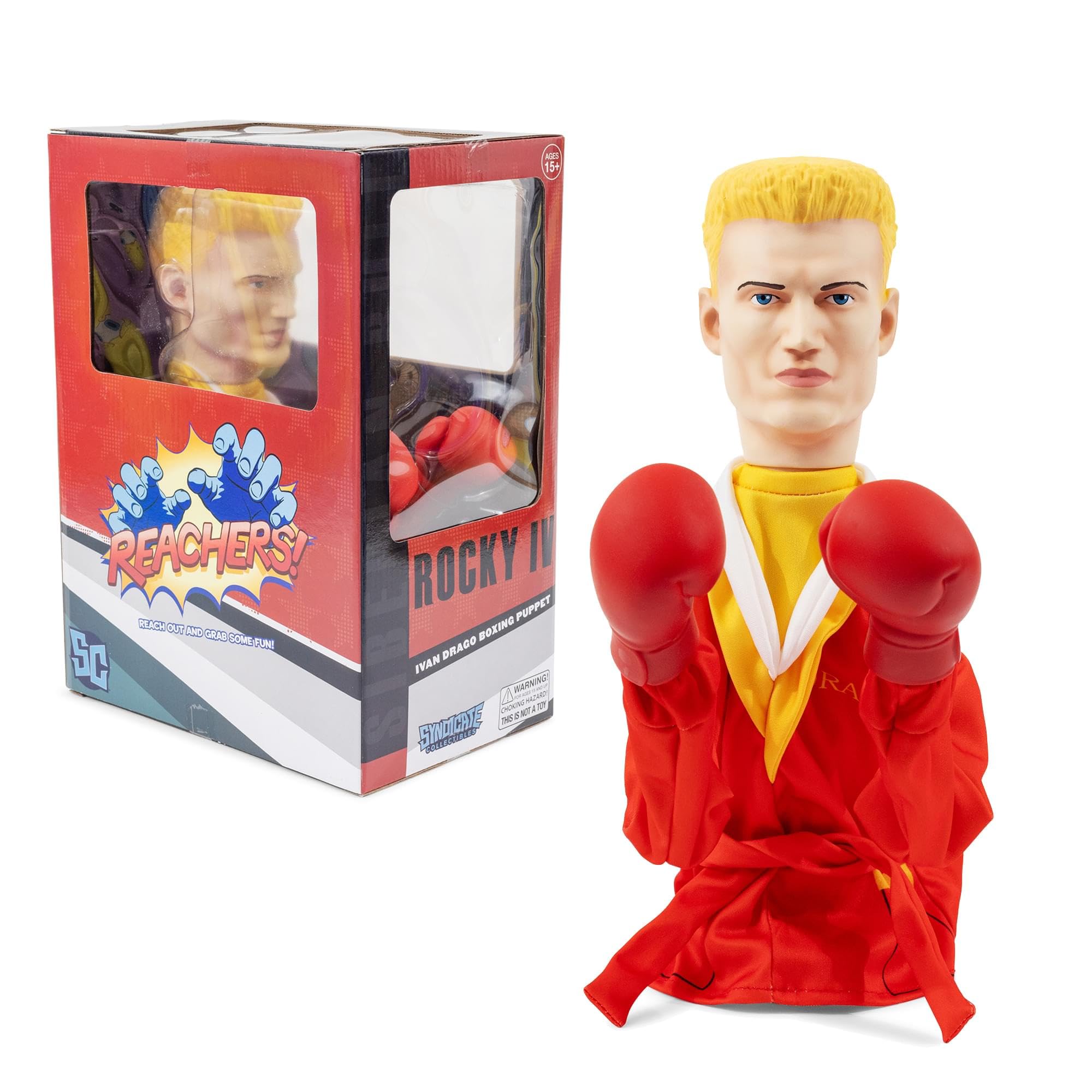 Foto 4 pulgar | Marioneta De Boxeo Rocky Reachers Ivan Drago, 33 Cm, Película Retro De Los 80 - Venta Internacional.