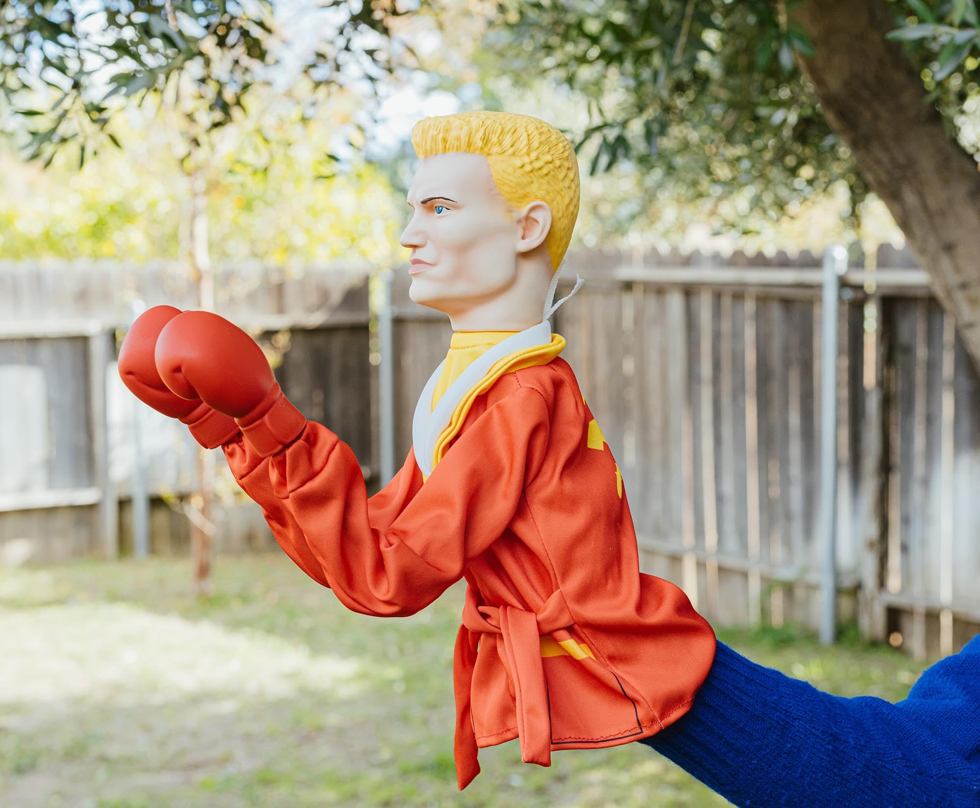 Foto 6 pulgar | Marioneta De Boxeo Rocky Reachers Ivan Drago, 33 Cm, Película Retro De Los 80 - Venta Internacional.