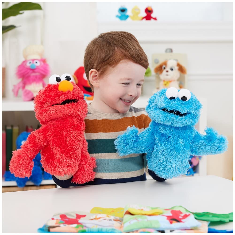 Foto 5 pulgar | Marioneta De Mano De Peluche Gund Sesame Street Cookie Monster 28 Cm - Venta Internacional.