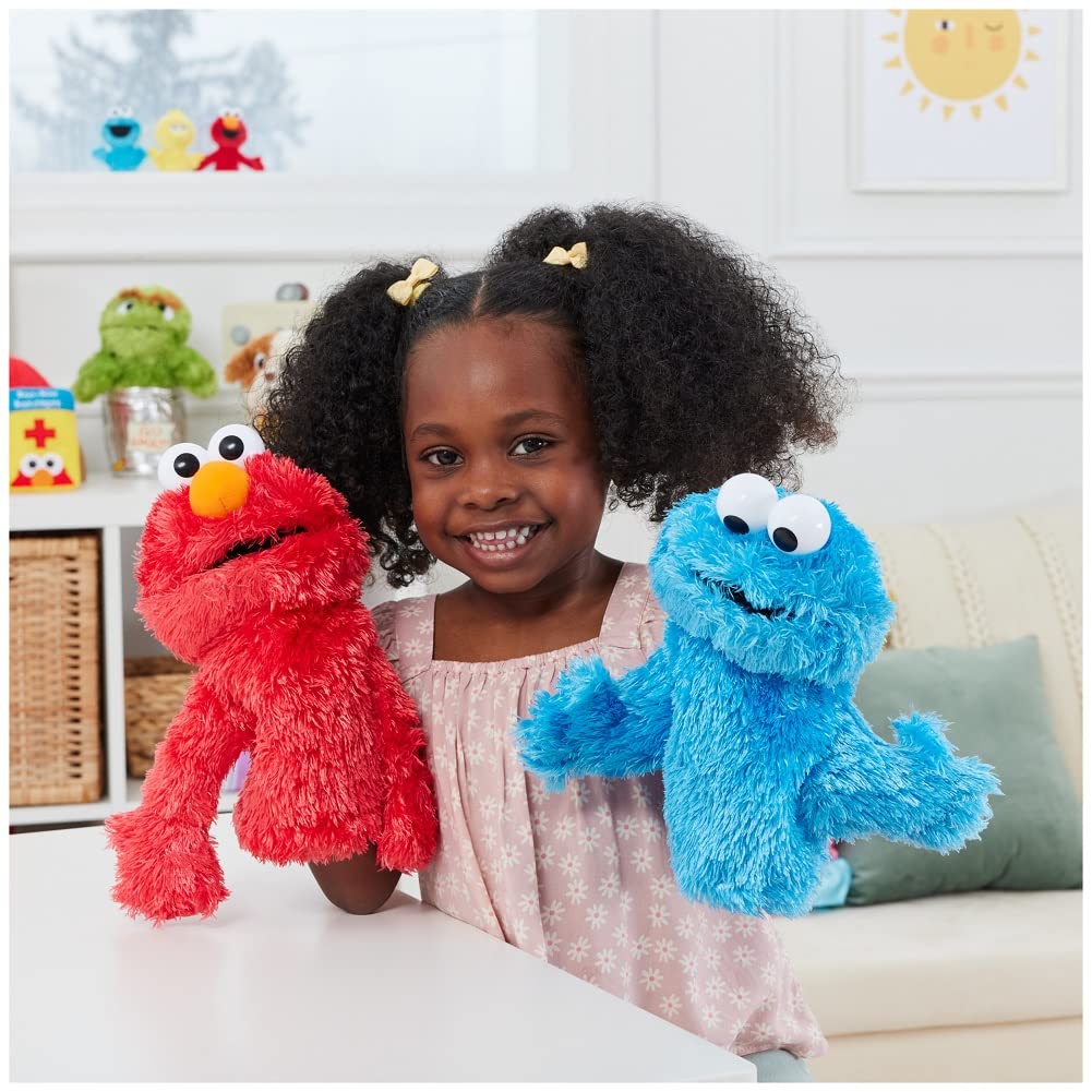 Foto 6 pulgar | Marioneta De Mano De Peluche Gund Sesame Street Cookie Monster 28 Cm - Venta Internacional.