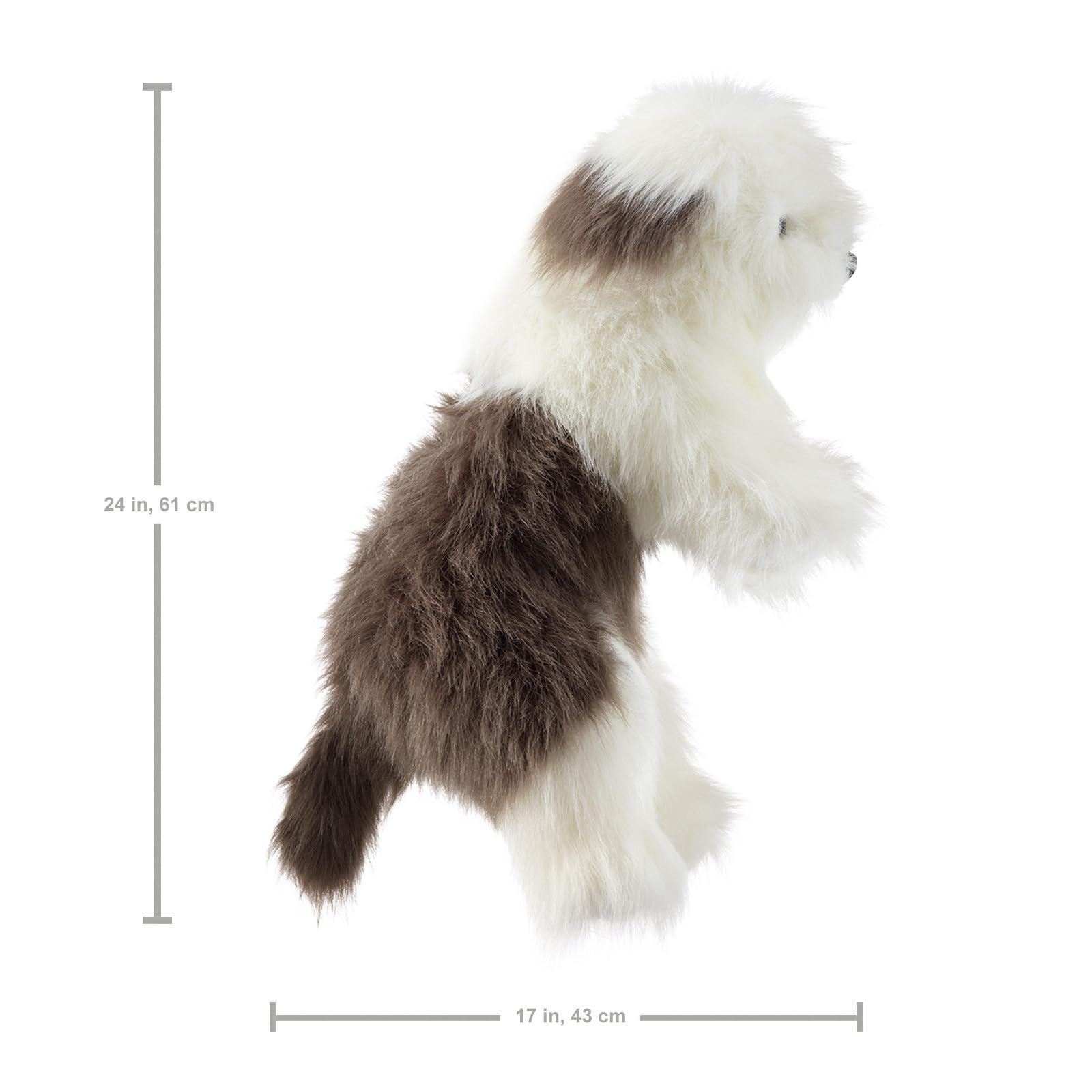Foto 5 pulgar | Marioneta De Mano Folkmanis Sheepdog Multicolor (2029) - Venta Internacional.