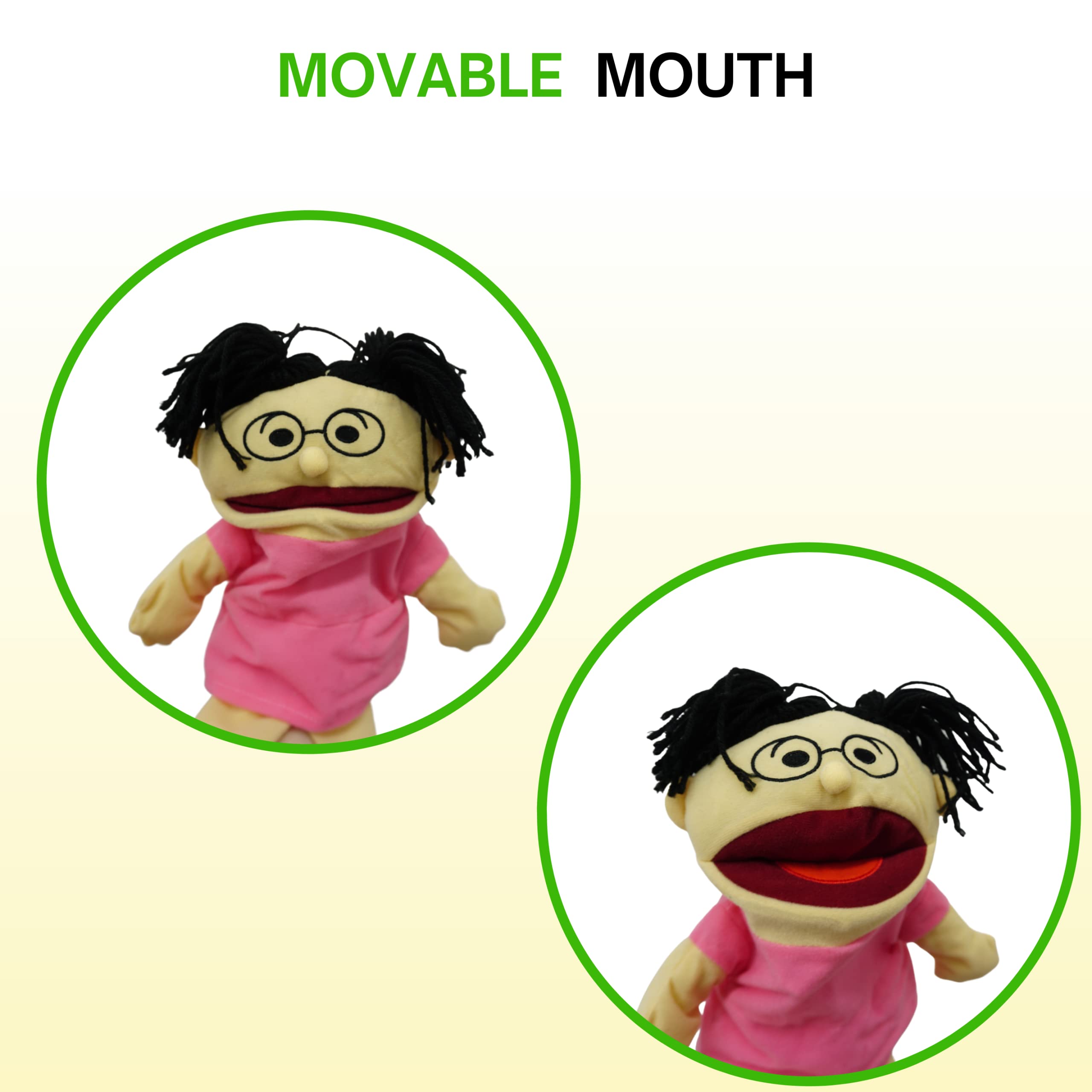 Foto 6 pulgar | Paquete De 8 Marionetas De Mano Para Niños, Multiculturales Con Boca Móvil - Venta Internacional.