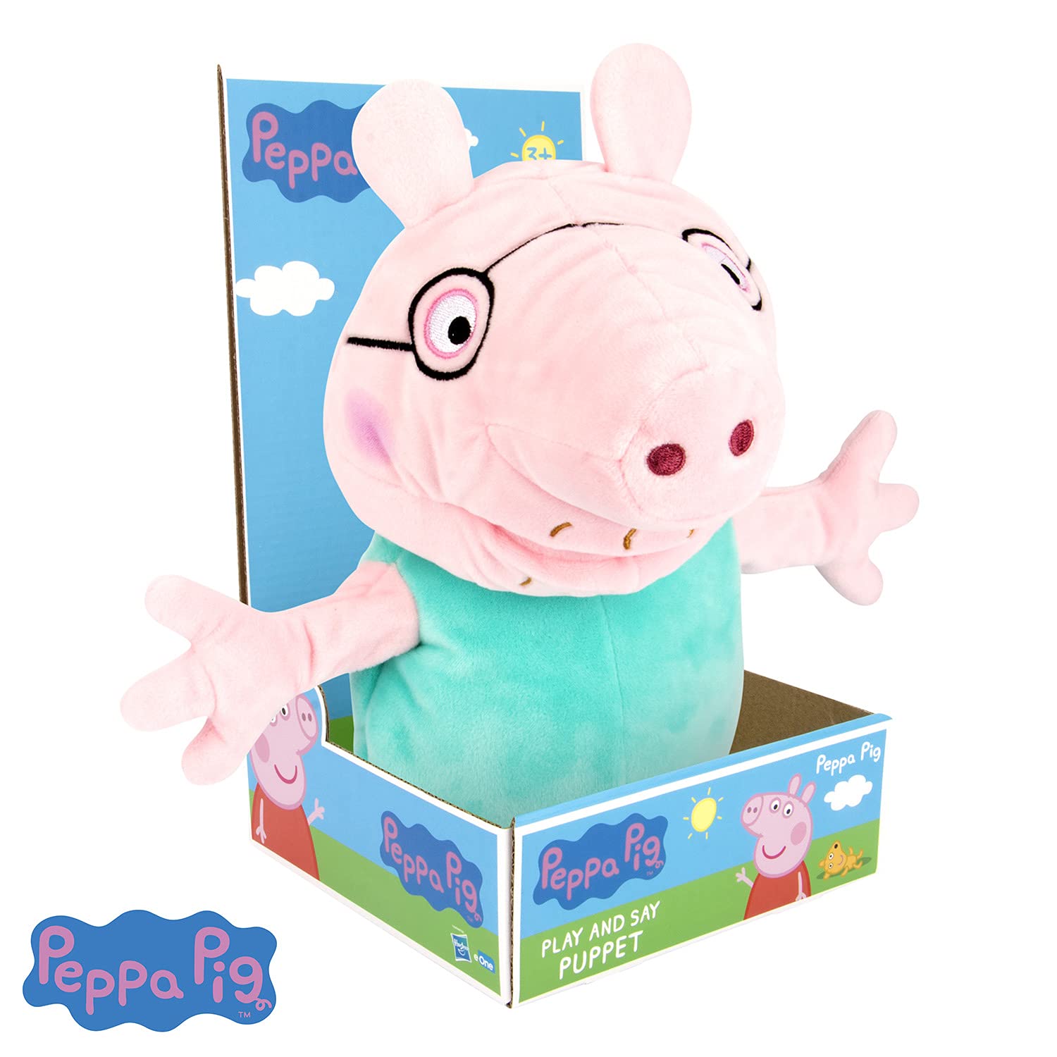 Foto 5 pulgar | Marioneta Wowwee Peppa Pig Daddy Pig Multicolor - Venta Internacional.