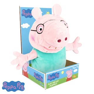 Foto 4 | Marioneta Wowwee Peppa Pig Daddy Pig Multicolor - Venta Internacional.