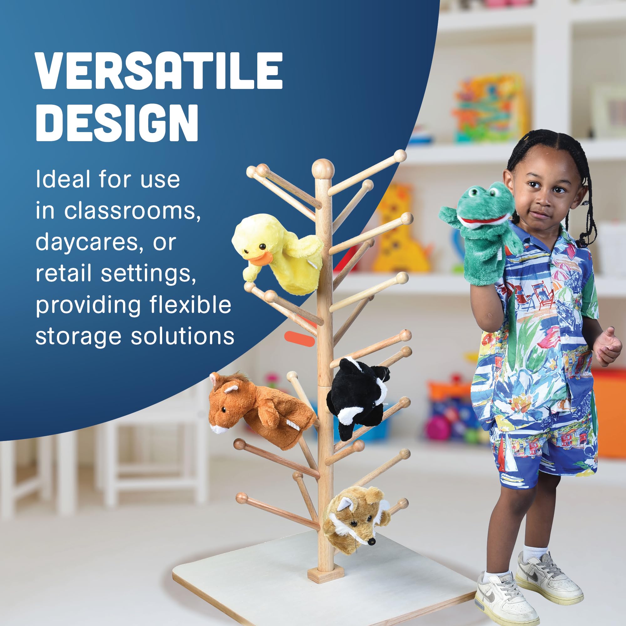 Foto 7 pulgar | Puppet Tree Cre8tive Minds Mtc-501 Education, Madera, 26 Títeres - Venta Internacional.
