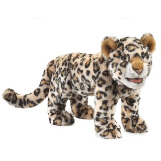 Foto 1 | Marioneta De Mano Folkmanis Leopard Cub Beige/marrón/bronceado/negro/blanco - Venta Internacional.