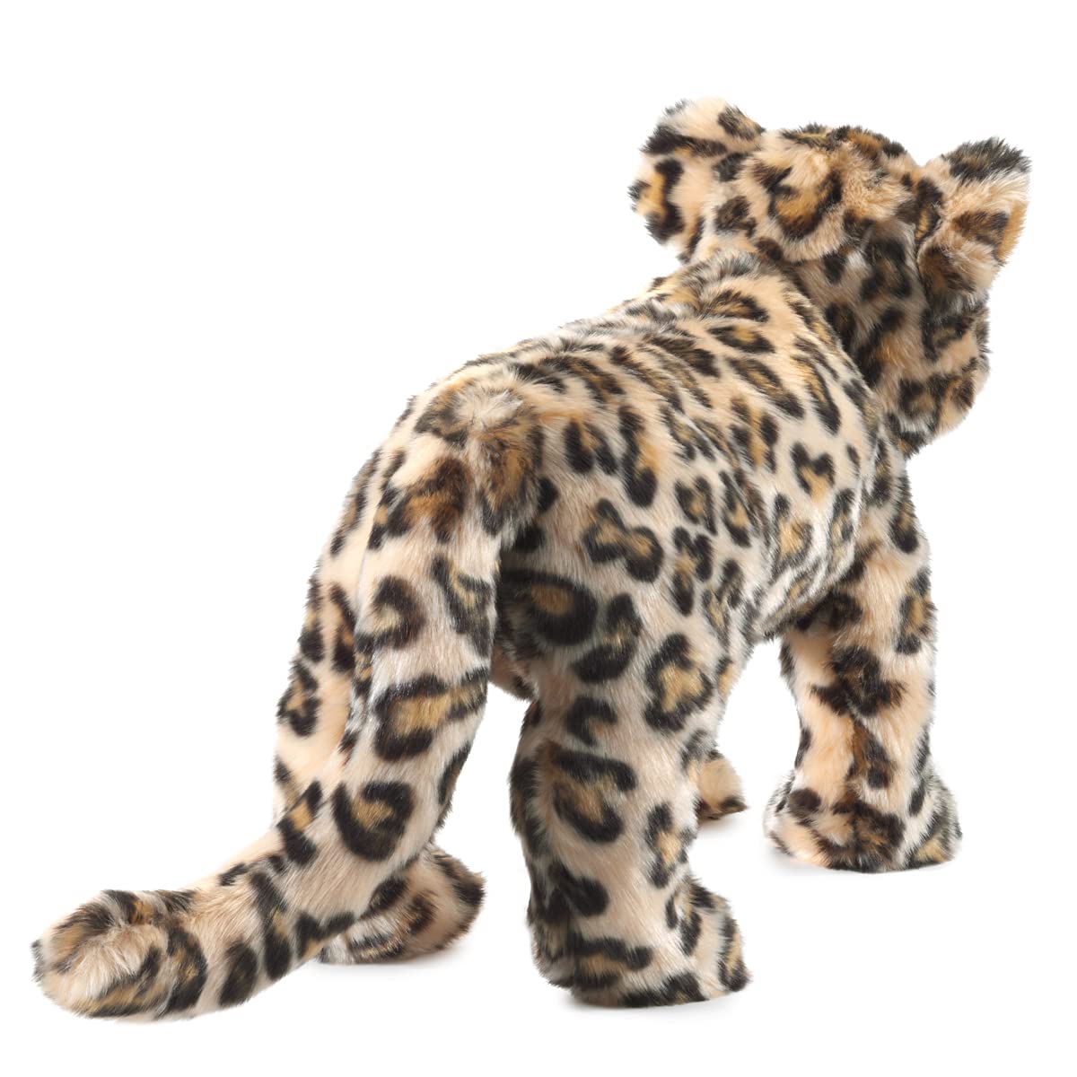 Foto 2 | Marioneta De Mano Folkmanis Leopard Cub Beige/marrón/bronceado/negro/blanco - Venta Internacional.
