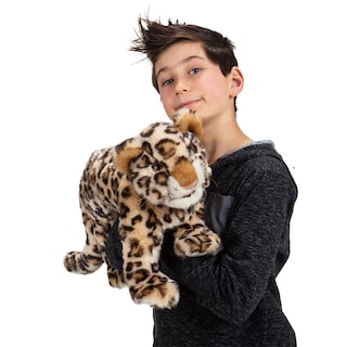 Foto 3 | Marioneta De Mano Folkmanis Leopard Cub Beige/marrón/bronceado/negro/blanco - Venta Internacional.