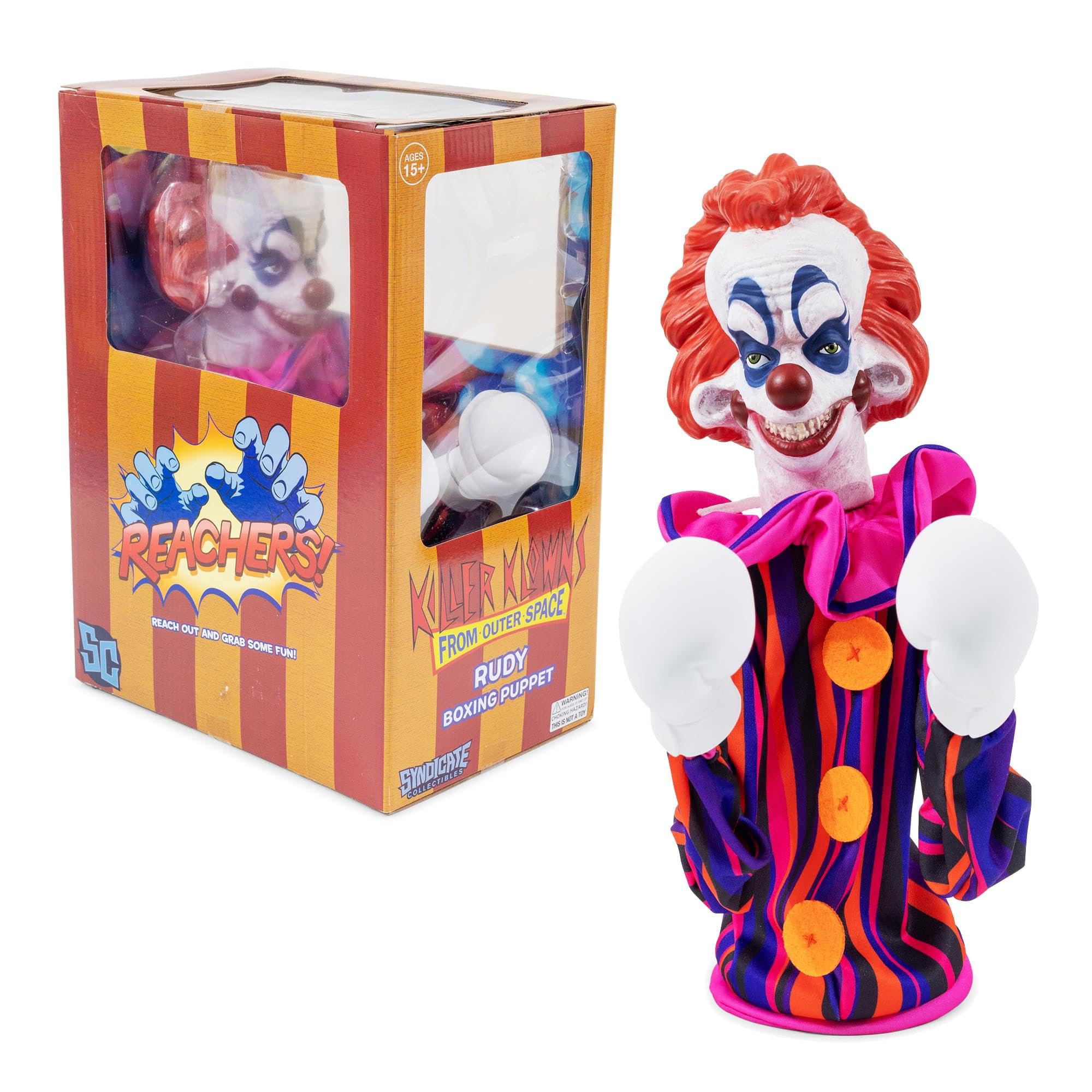 Foto 4 pulgar | Coleccionables Del Boxing Puppet Syndicate Horror Reachers Rudy - Venta Internacional.
