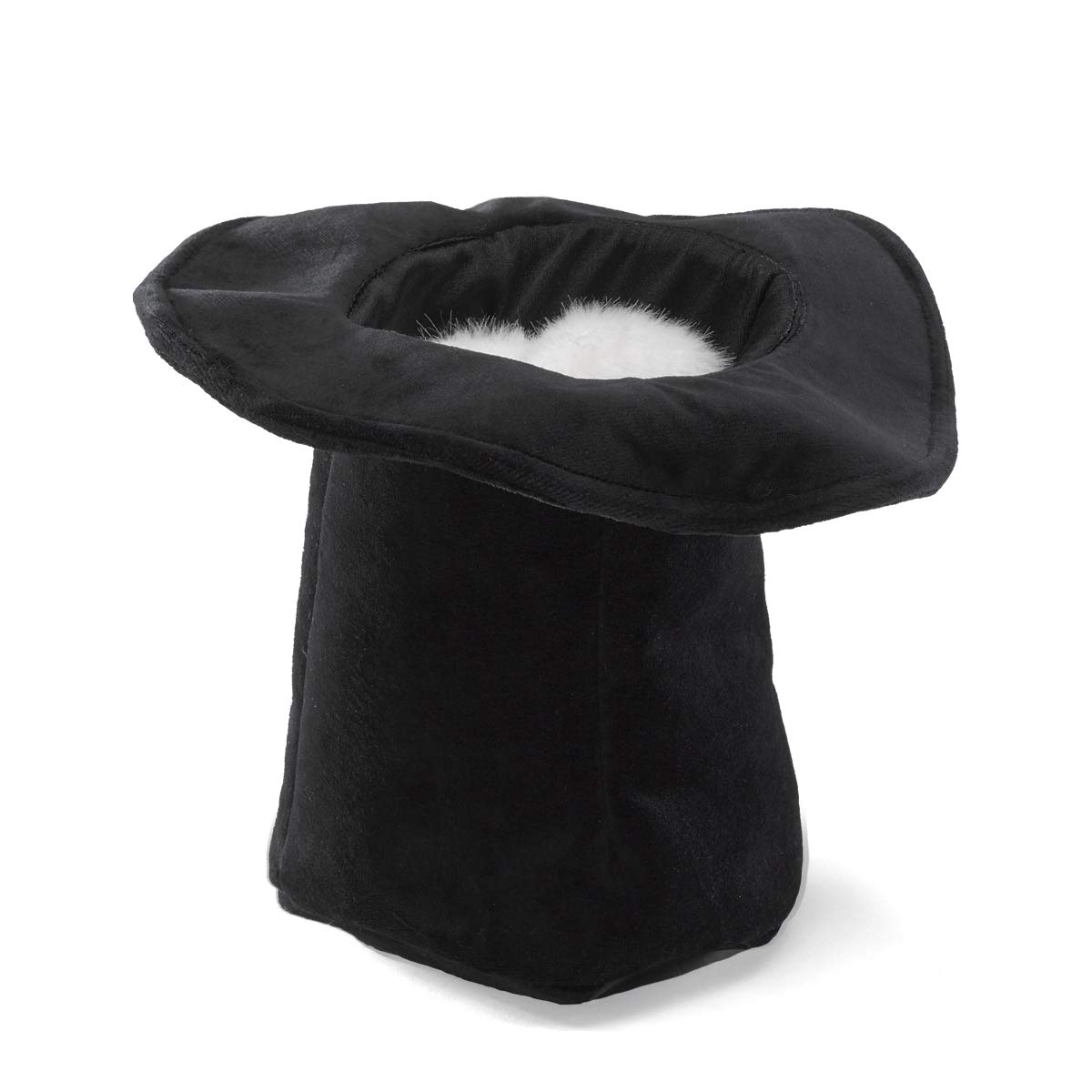 Foto 4 pulgar | Hand Puppet Folkmanis Rabbit Con Sombrero Negro, Blanco Y Rosa - Venta Internacional.